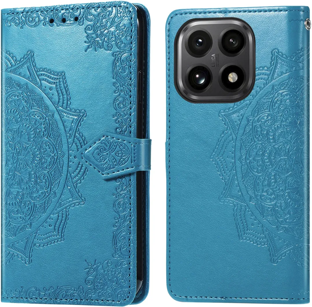 Imoshion Hoesje Xiaomi 15T Mandala Bookcase Turquoise