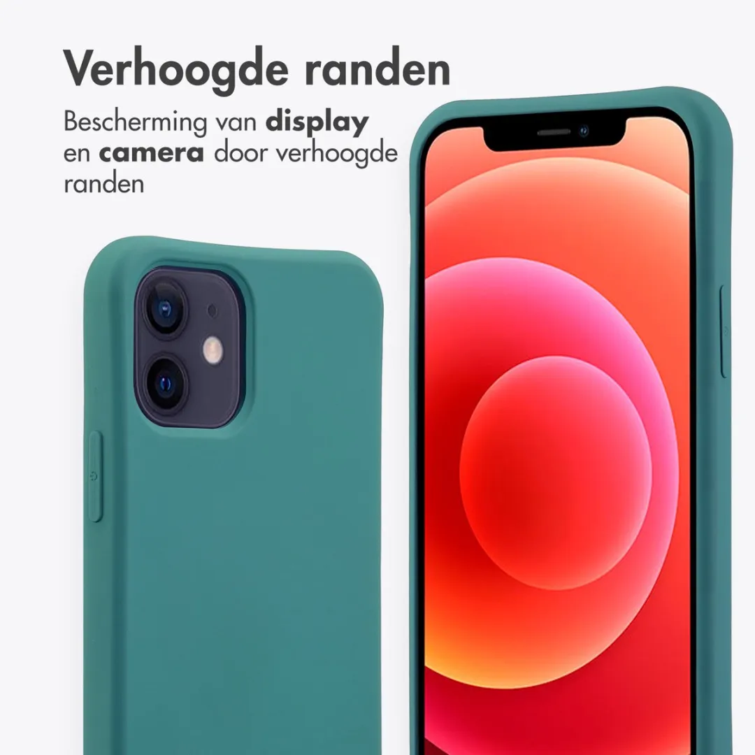 Imoshion iPhone 12/Pro MagSafe Hoesje - Donkergroen