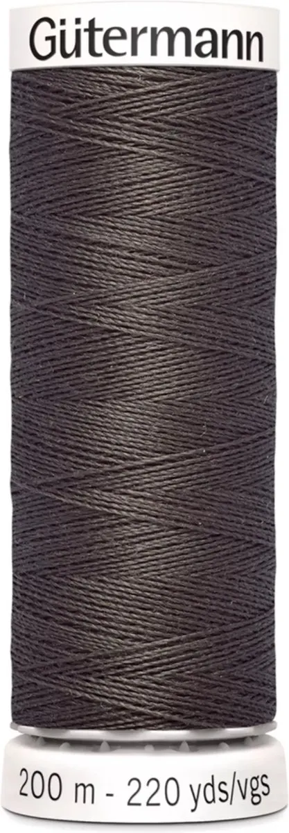 Gutermann Polyester Naaigaren 308 - Bruin - 200m - afbeelding 6 van 6