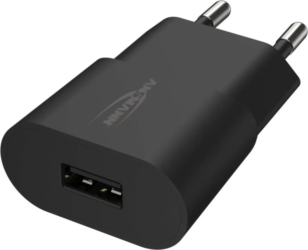 Ansmann HomeCharger HC105 USB-oplader 1000mA - Zwart