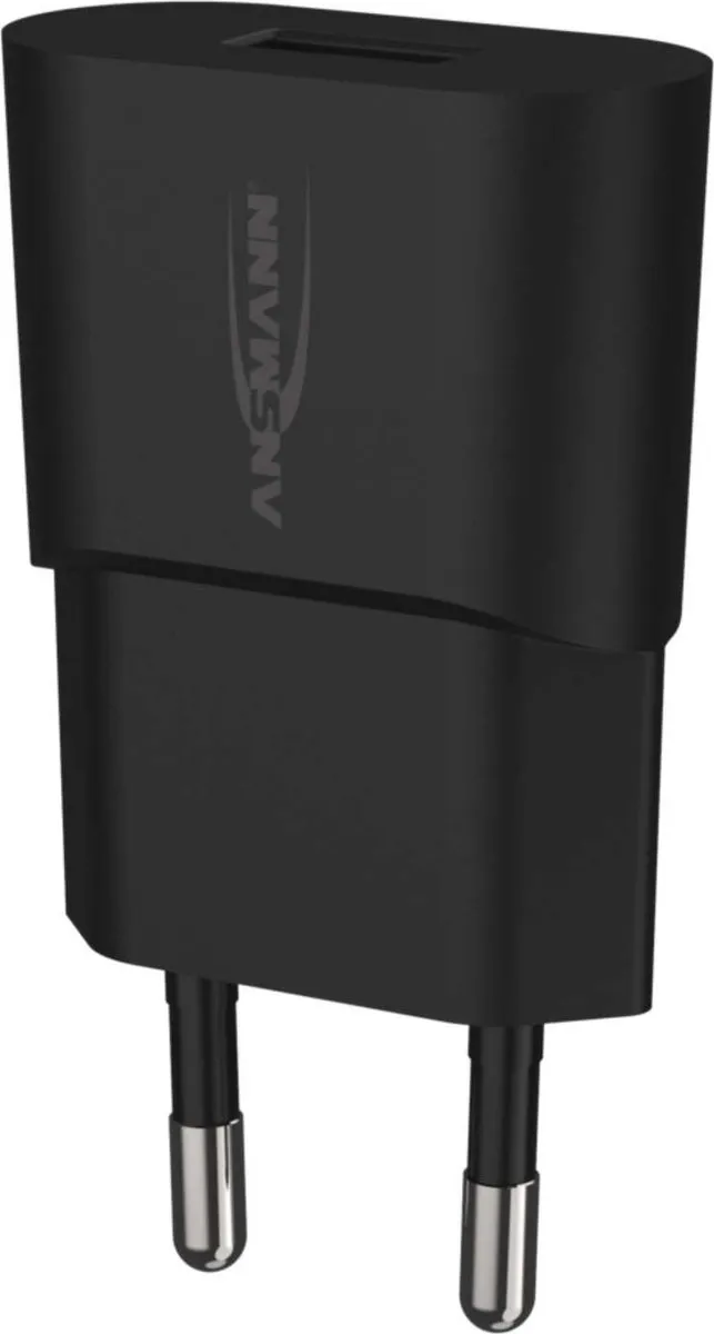 Ansmann HomeCharger HC105 USB-oplader 1000mA - Zwart