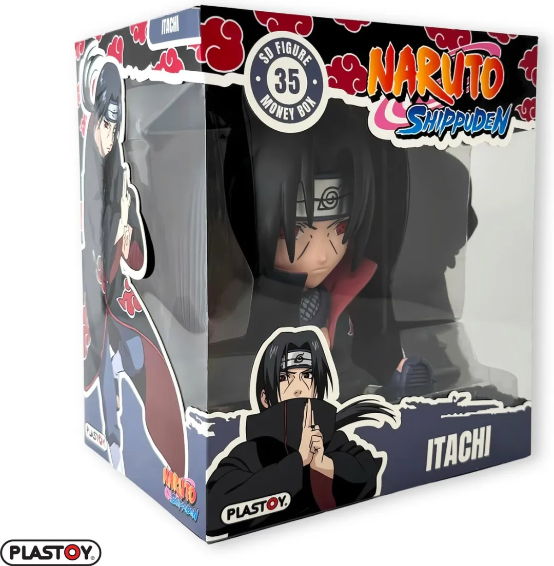Plastoy Naruto Shippuden Itachi Spaarpot - Veelkleurig