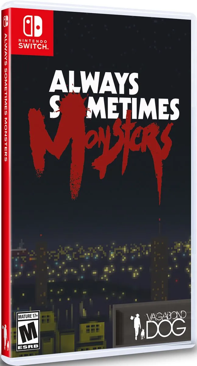 Limited Run Always Sometimes Monsters Nintendo Switch