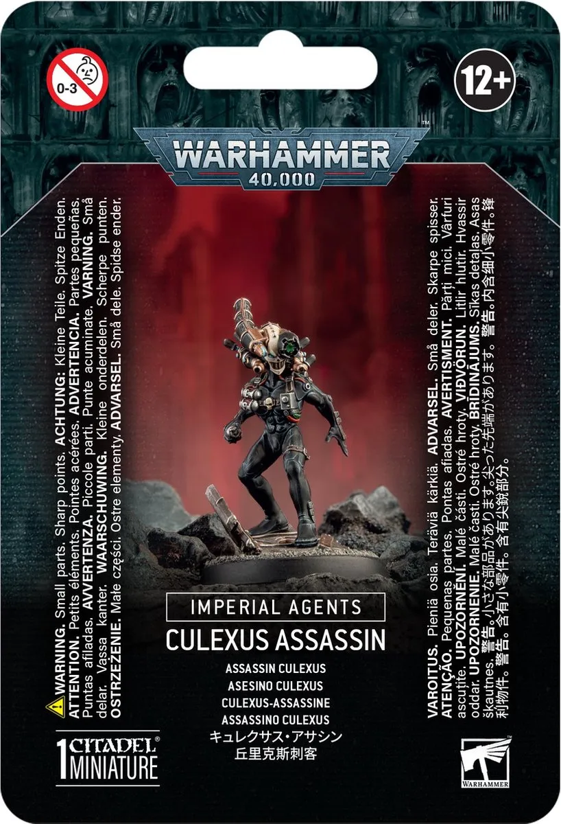 Games Workshop Warhammer 40k Culexus Assassin