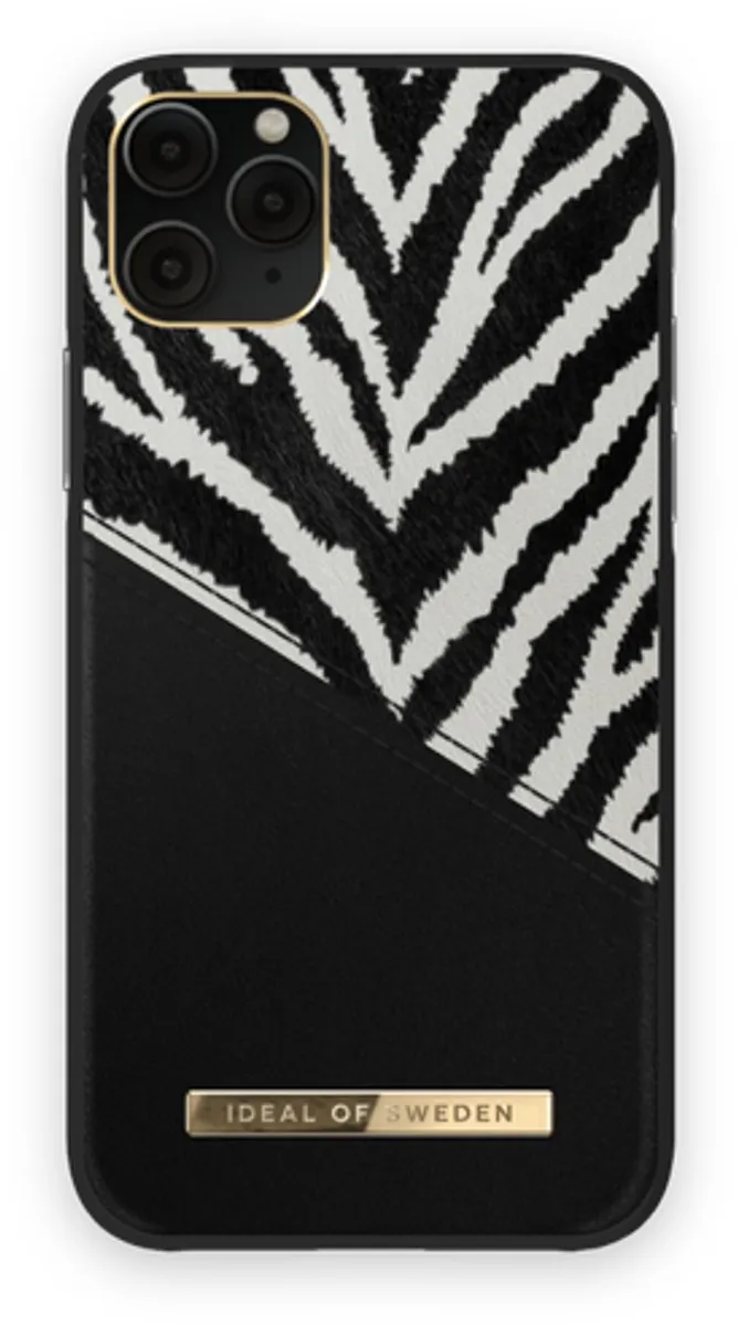 iDeal of Sweden Fashion Case Atelier iPhone 11 Pro/XS/X - IDACAW20-1958-247 - Wit/Zwart