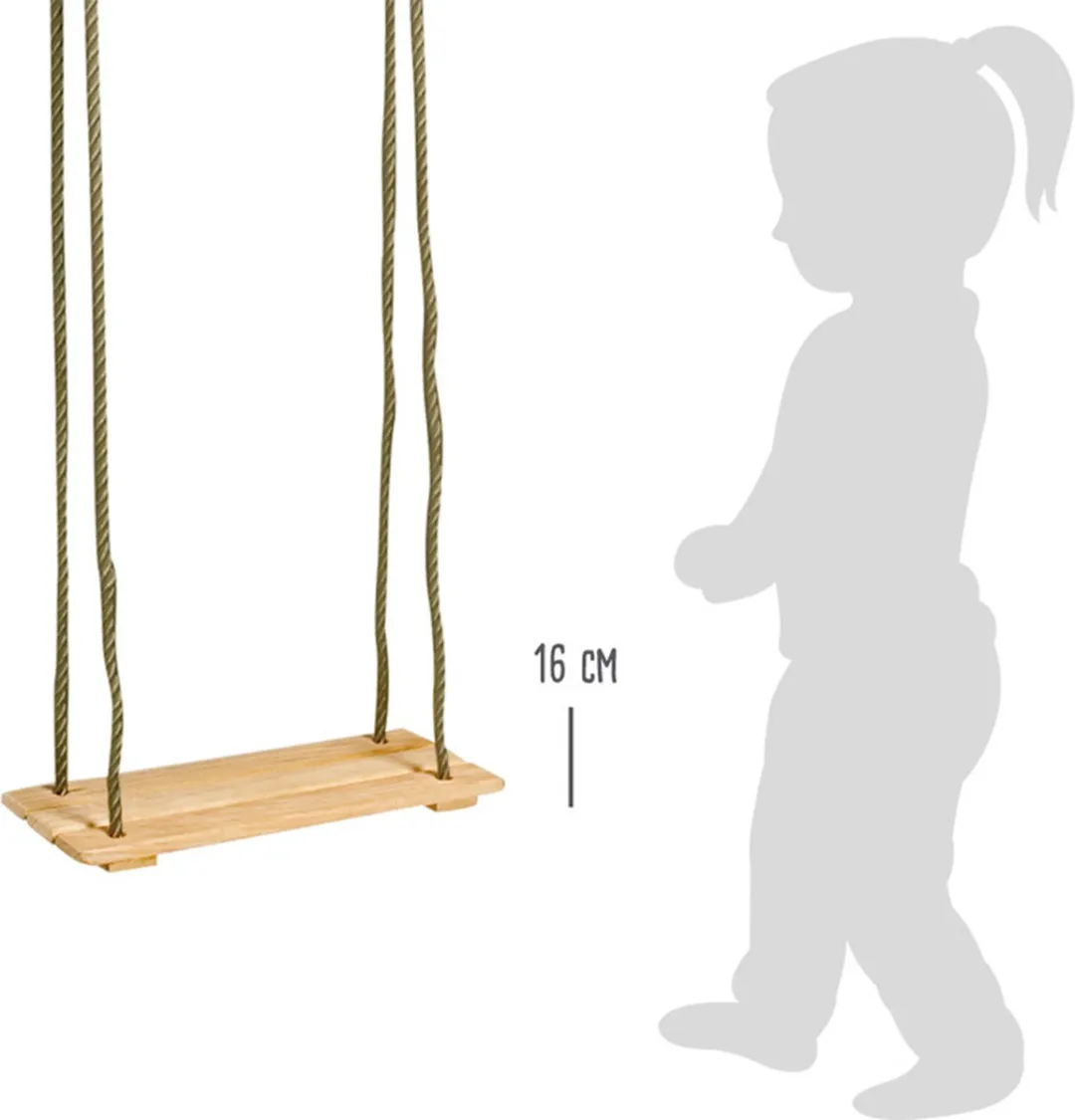 Small Foot Houten Schommelplank Lichtbruin