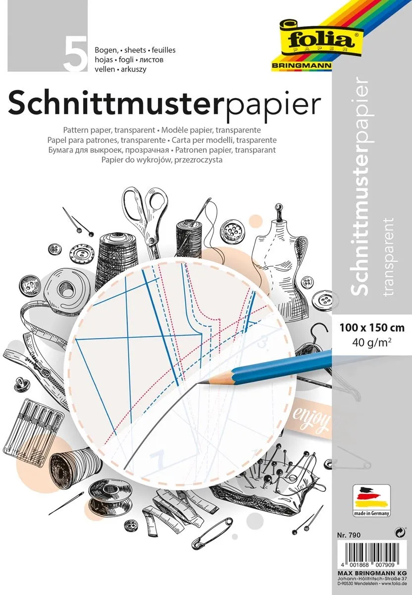 Folia Patroonpapier Multicolor