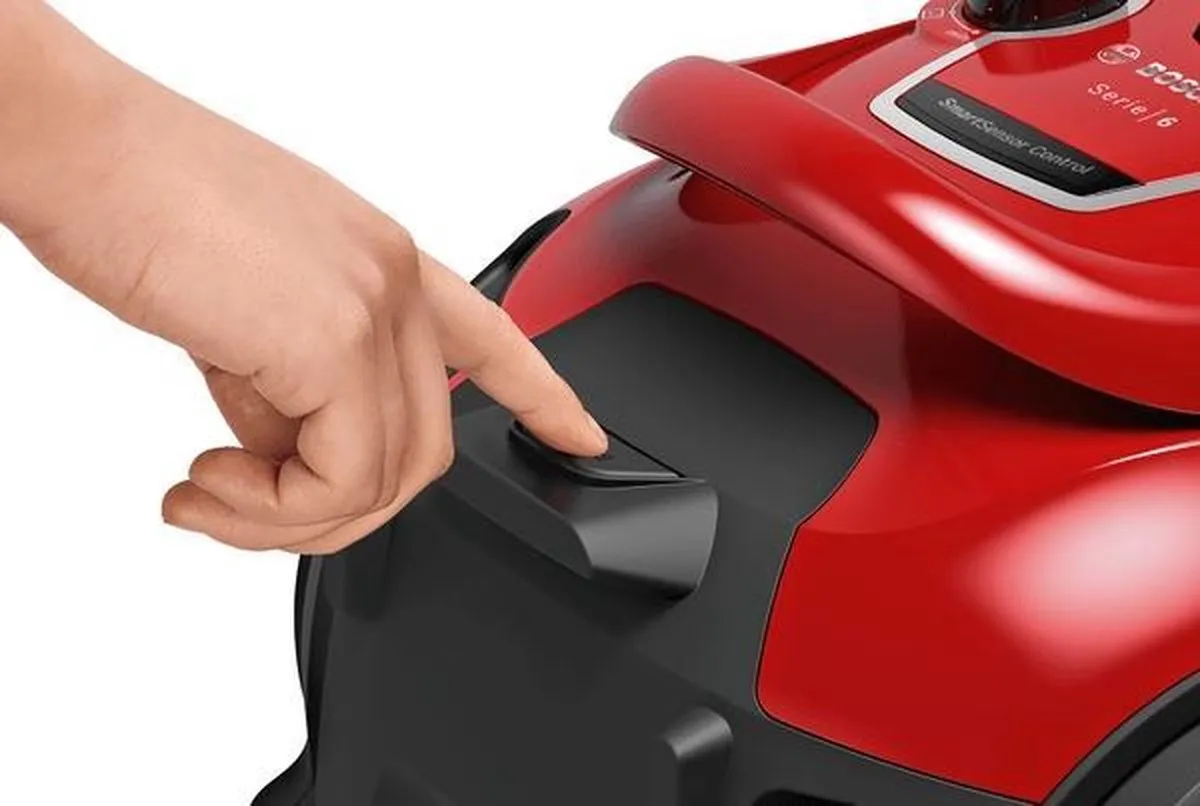 Bosch ProSilence BGC41Q69 Stofzuiger - 600W - Rood - afbeelding 6 van 6
