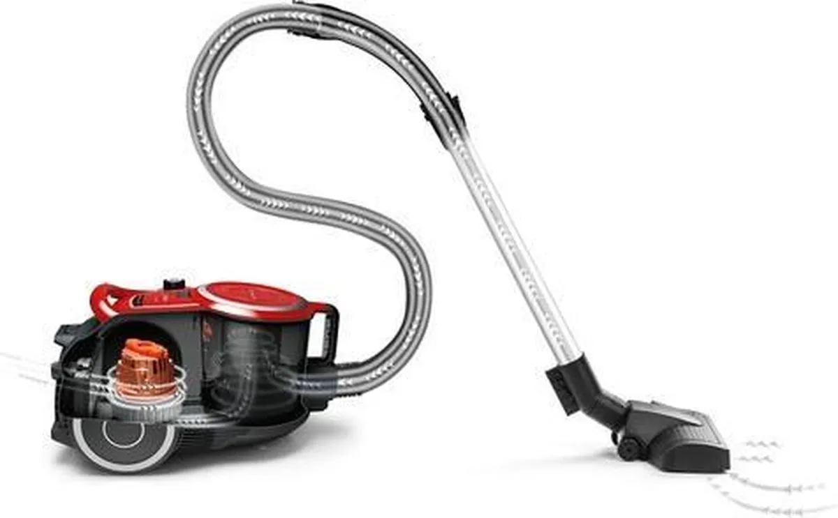 Bosch ProSilence BGC41Q69 Stofzuiger - 600W - Rood