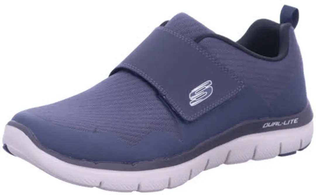 Skechers 52183 DKNV heren instappers blauw maat 48.5