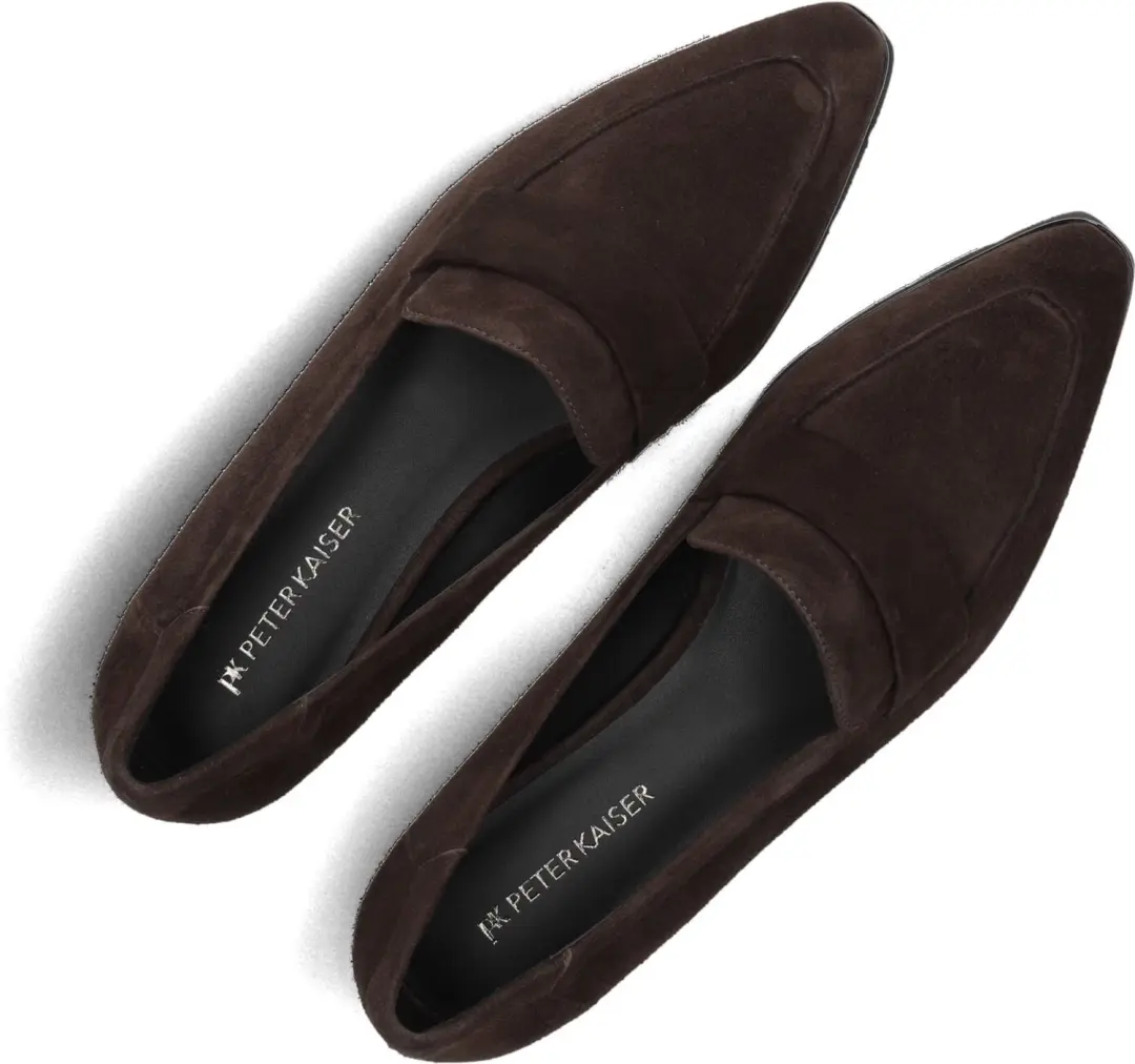 Peter Kaiser 72108 Loafers Suède Dames - Bruin - afbeelding 6 van 6