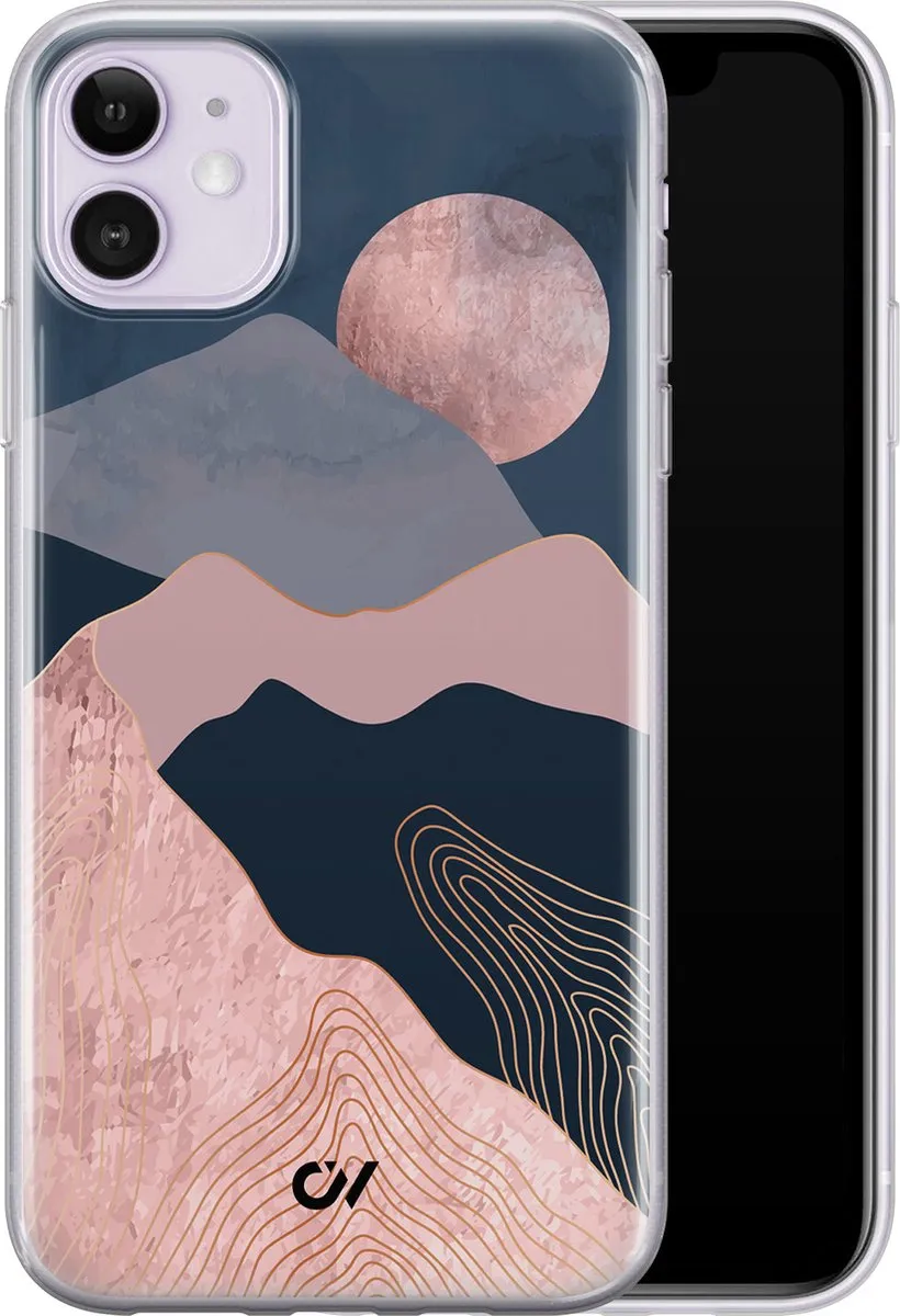 Casevibes Hoesje iPhone 11 A/11/UV/004 - Roze
