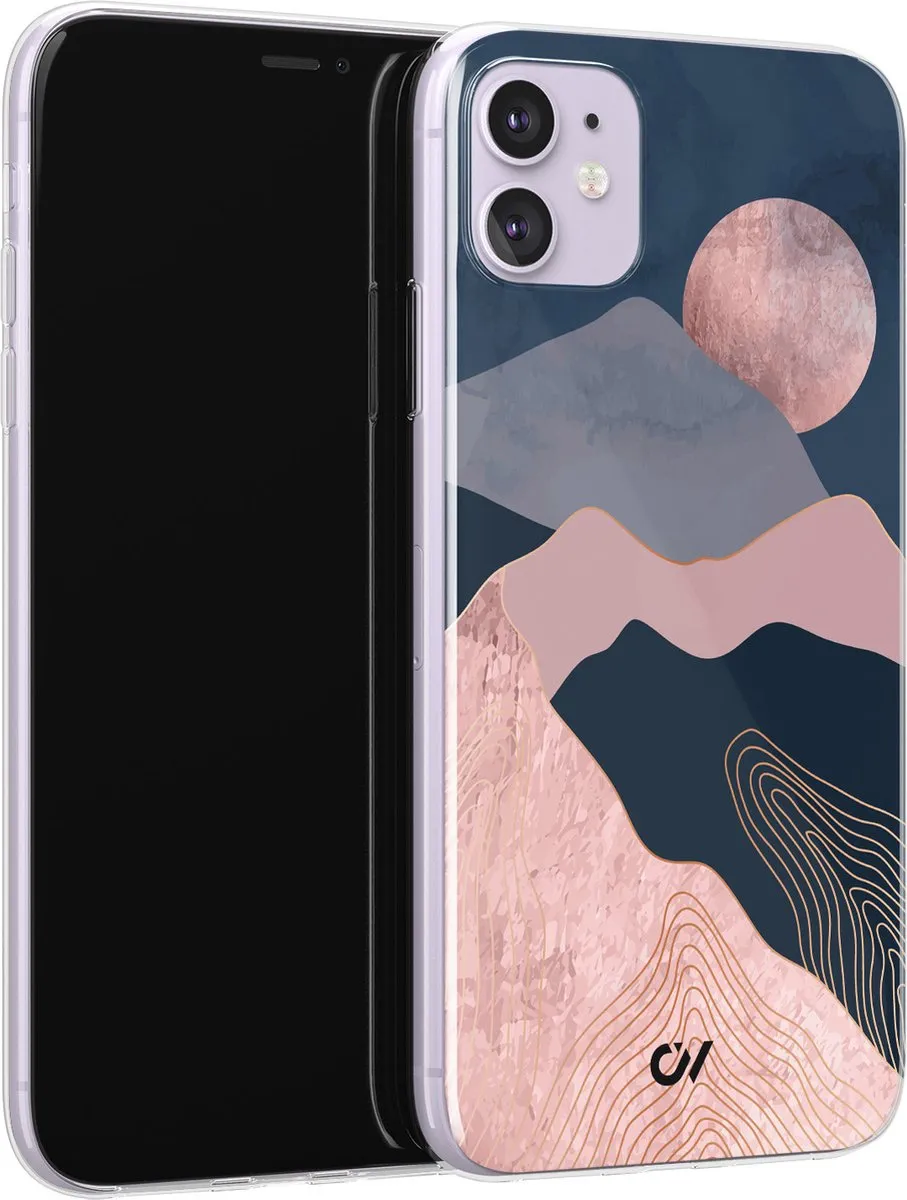 Casevibes Hoesje iPhone 11 A/11/UV/004 - Roze