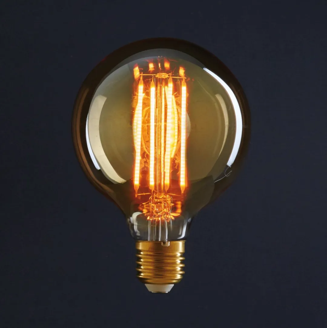 Anna's Collection LED Retro Gloeilamp - 2W - 135x95mm - Amber