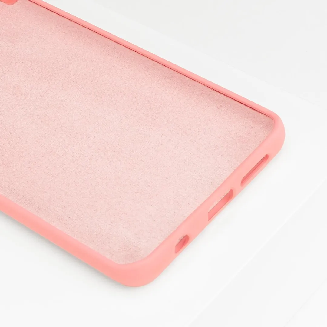 BMAX Siliconen Hoesje BMAX71587 Samsung Galaxy S10+ - Peach