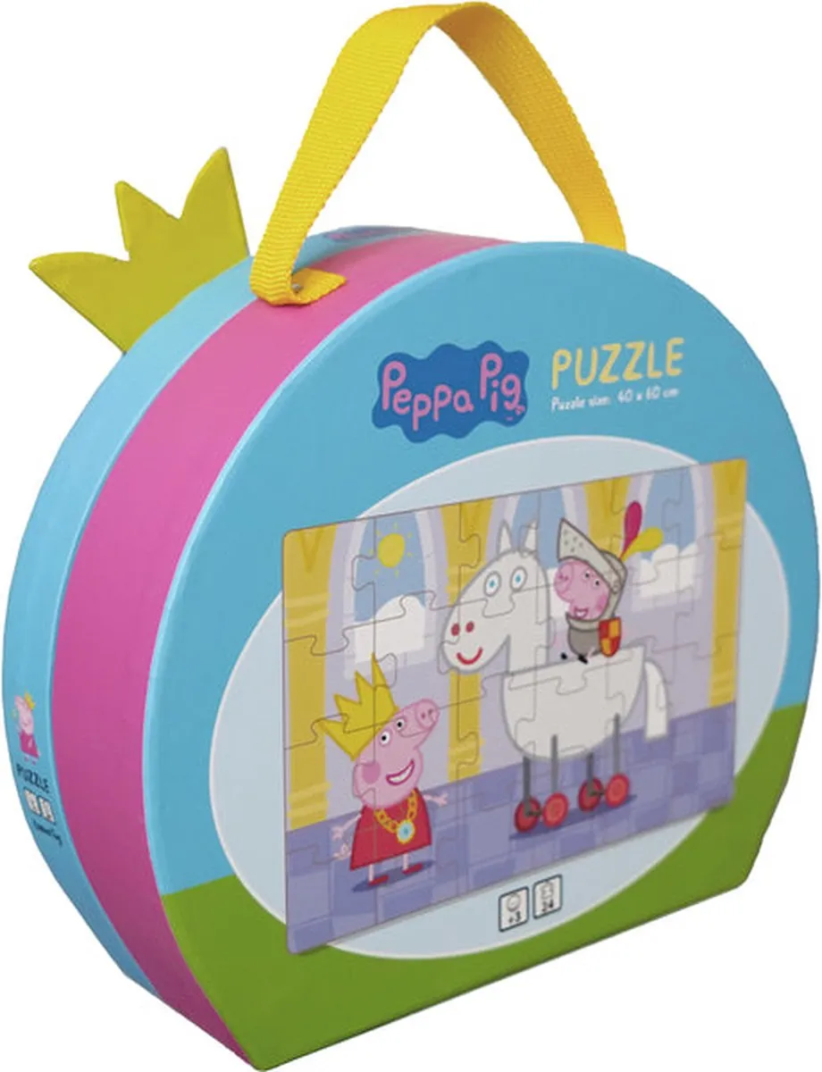 Barbo Peppa Pig Puzzelkoffer 1000 Stuks - Multicolor