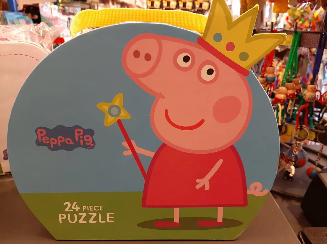 Barbo Peppa Pig Puzzelkoffer 1000 Stuks - Multicolor