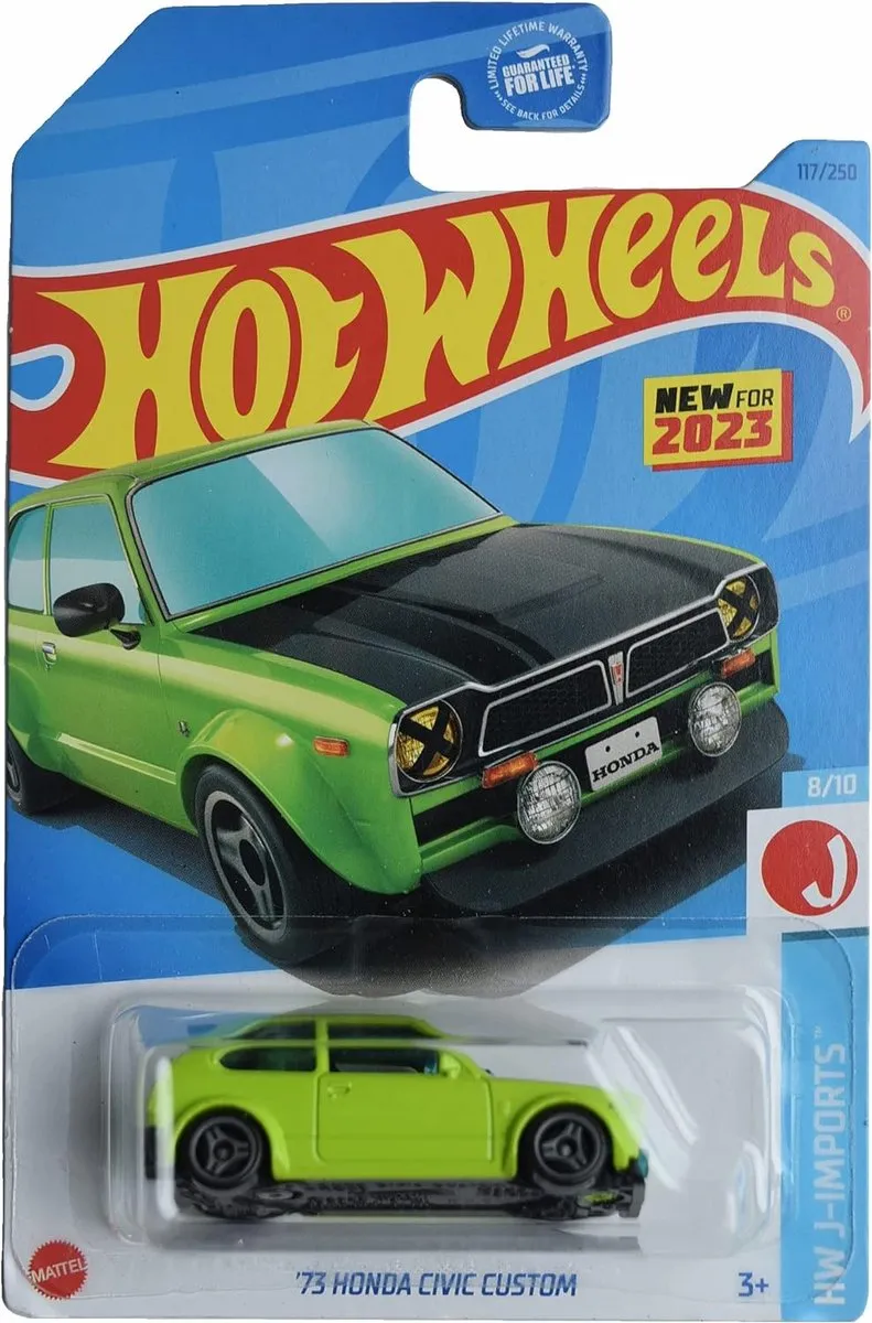 Hot Wheels '73 Honda Civic Custom 1:64