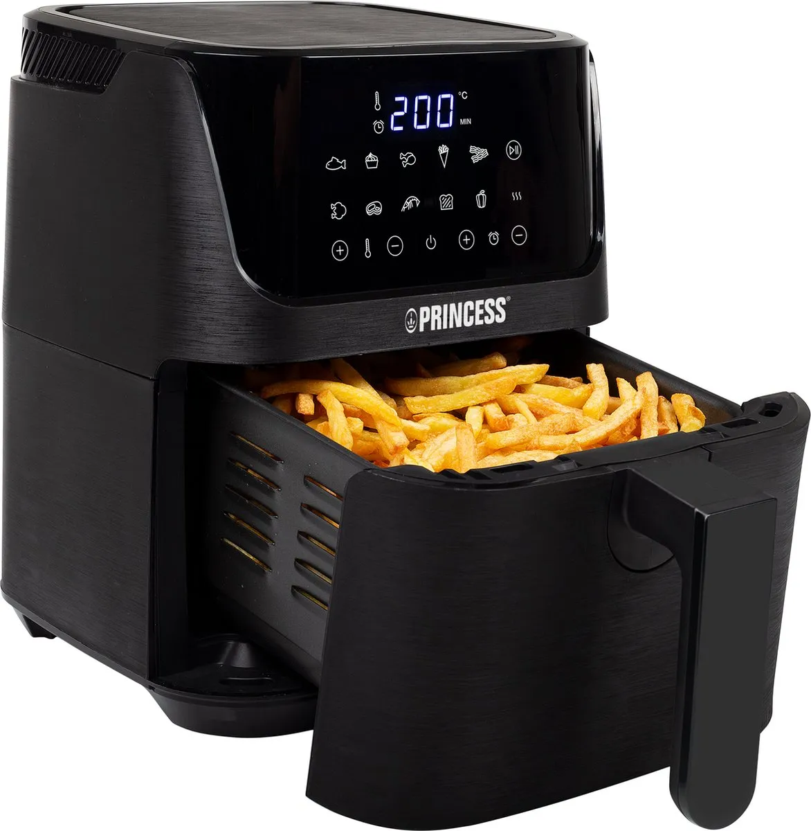 Princess Digital Airfryer XL 182024 - 1350W - 3.5L - 11 Programma's - Zwart