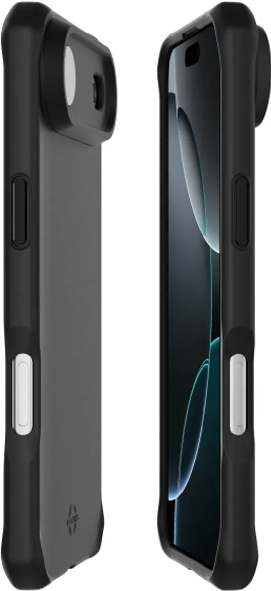 ITSKINS iPhone Air Level 3 SpectrumSilk R AP7R-HBURN-BLCK Hoesje - Zwart