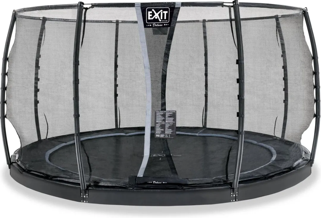 EXIT Dynamic Groundlevel Trampoline Ø427cm