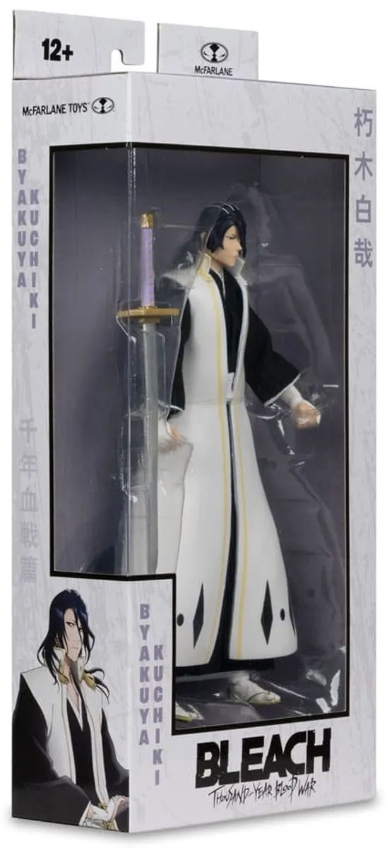 McFarlane Toys Bleach Thousand-Year Blood War Byakuya Kuchiki Action Figure 18cm - Multi