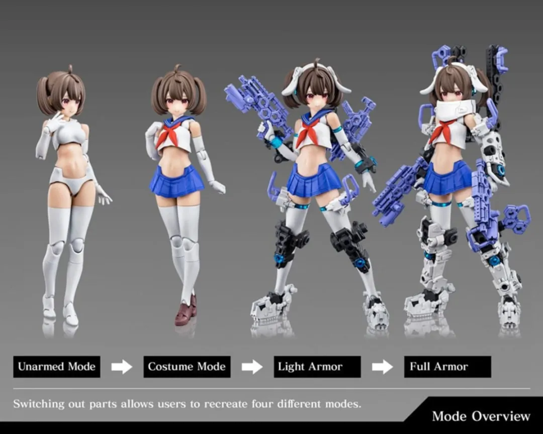 Kotobukiya Megami Device KTOKP682 Buster Doll Gunner - 1/1 Modelbouwpakket - Multi