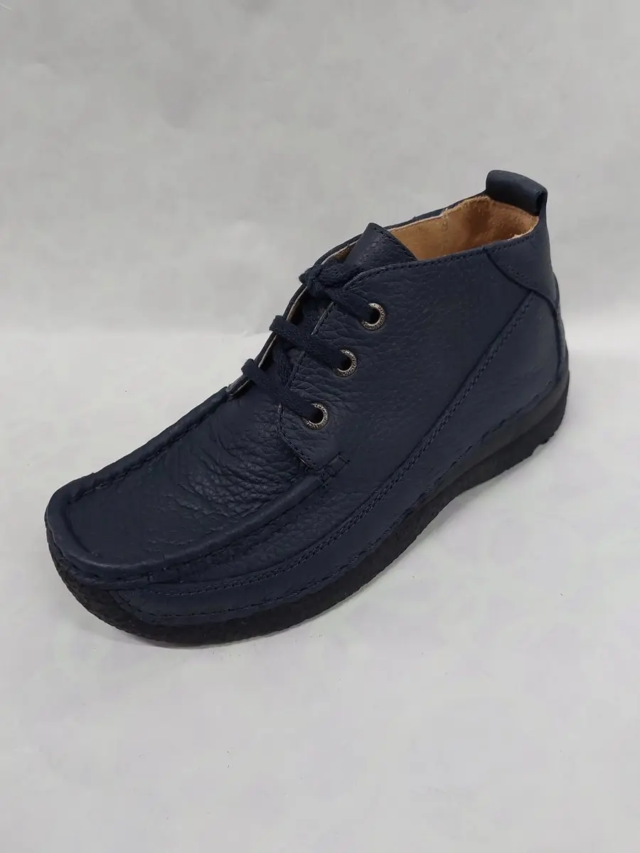 WOLKY 1011 / kinder veterschoenen / donkerblauw / maat 31