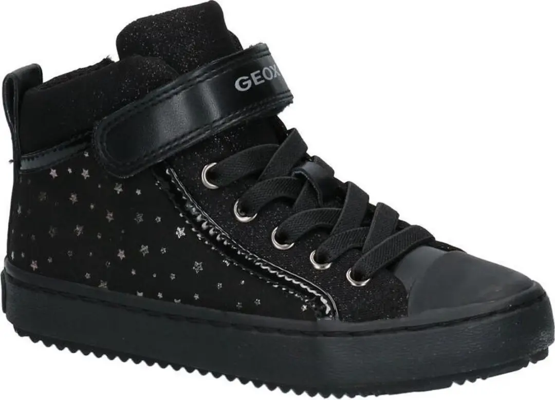 Geox Zwarte Hoge Sneakers Meisjes 37