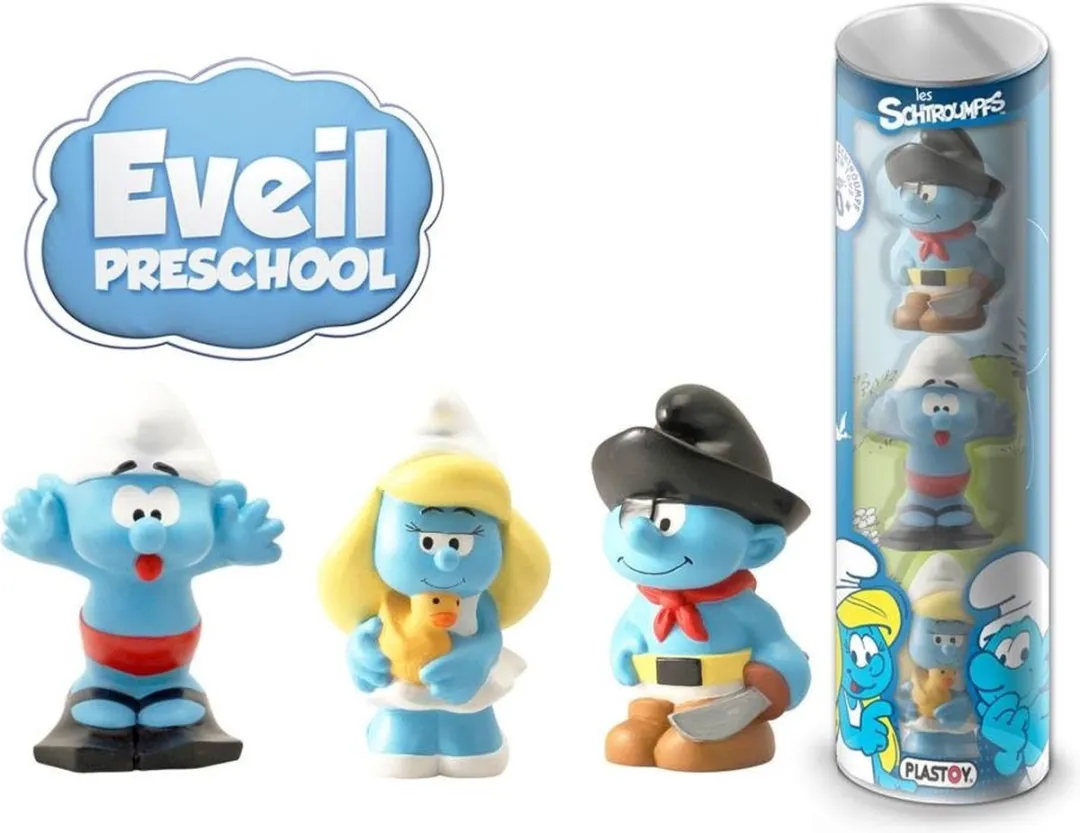 Plastoy De Smurfen Piraten Badspeelgoed 10cm