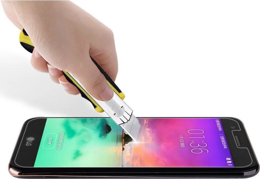 Nillkin Tempered Glass Screenprotector LG K10 (2017) - 9H Nano - afbeelding 3 van 6