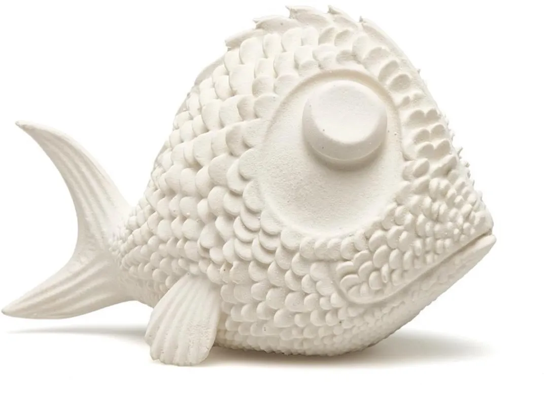 Lanco Sensory Rubberen badspeeltje Vis Blank