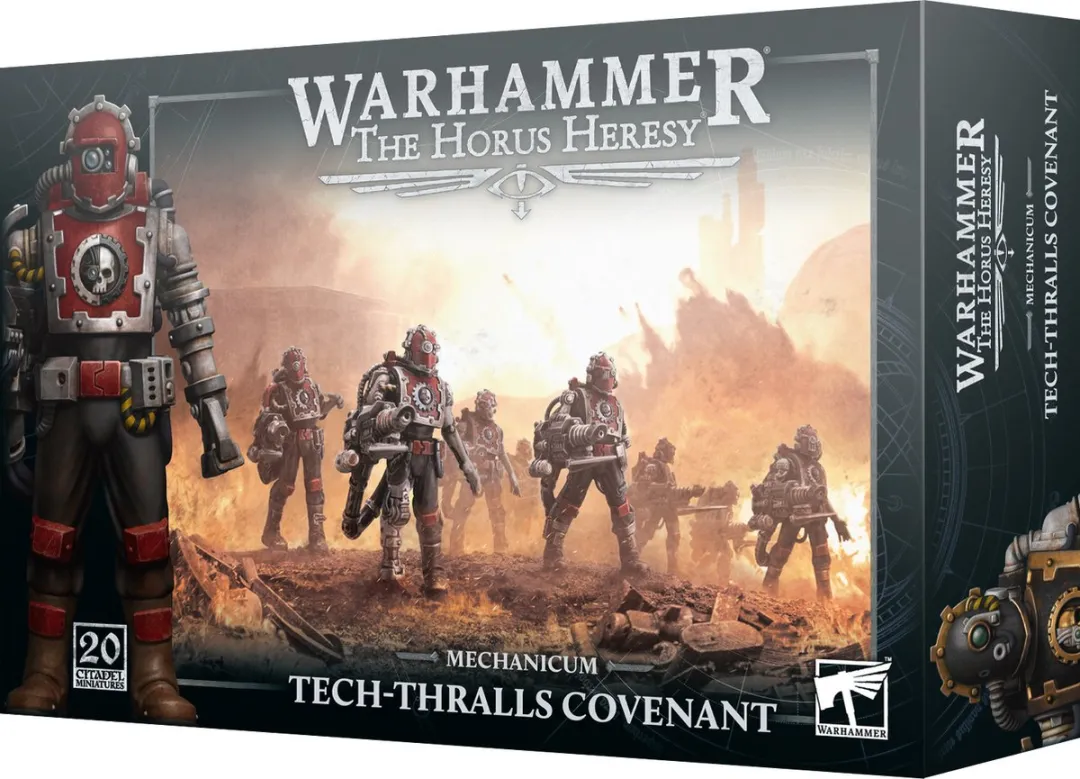 Games Workshop Horus Heresy Mechanicum Tech-Thralls Covenant