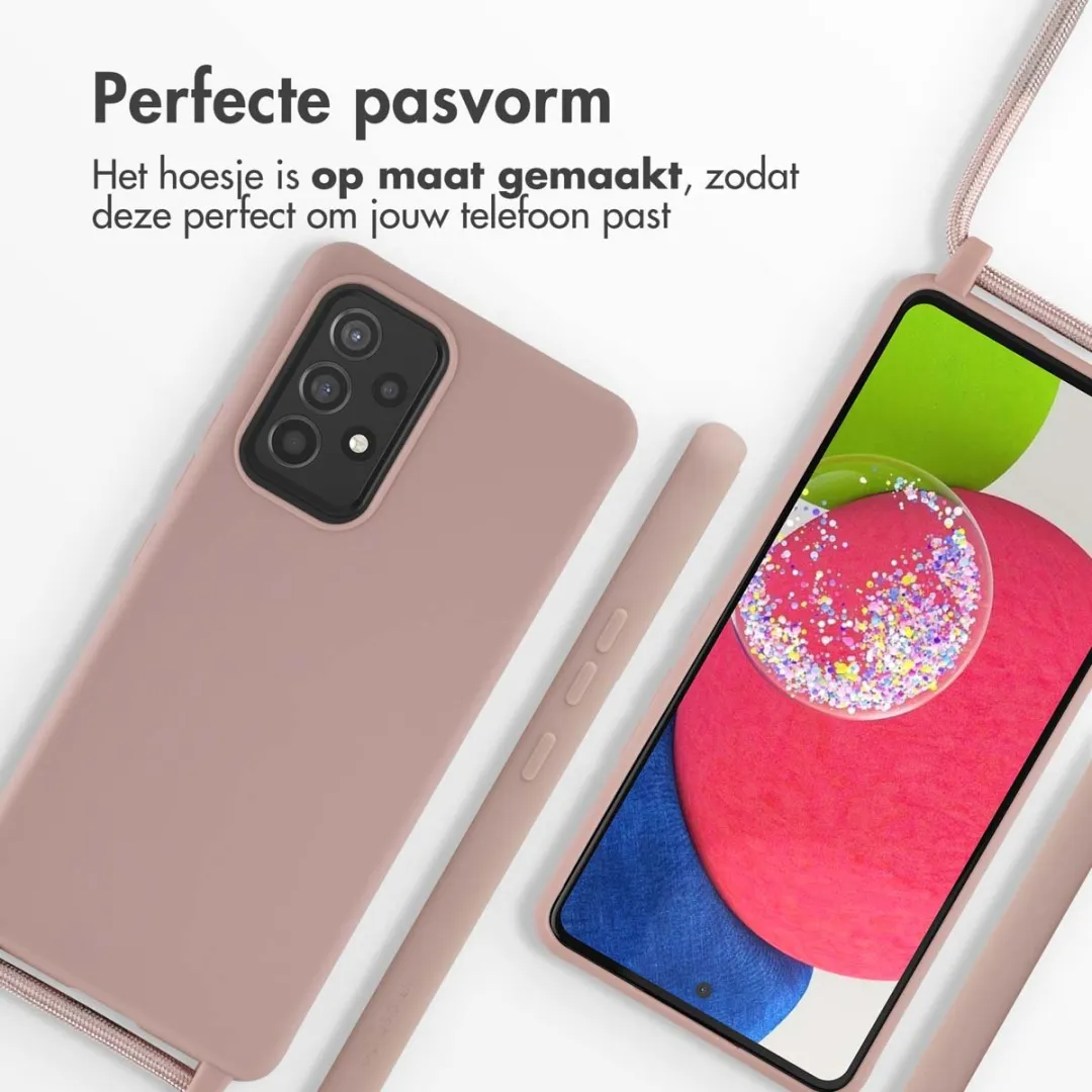 Imoshion Hoesje Samsung Galaxy A53 - Siliconen - Sand Pink