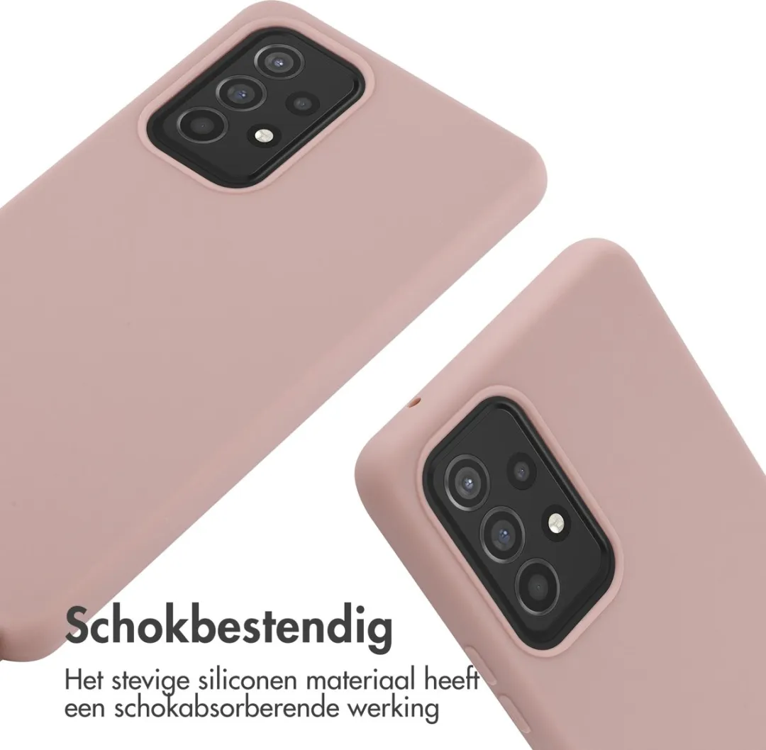 Imoshion Hoesje Samsung Galaxy A53 - Siliconen - Sand Pink - afbeelding 6 van 6