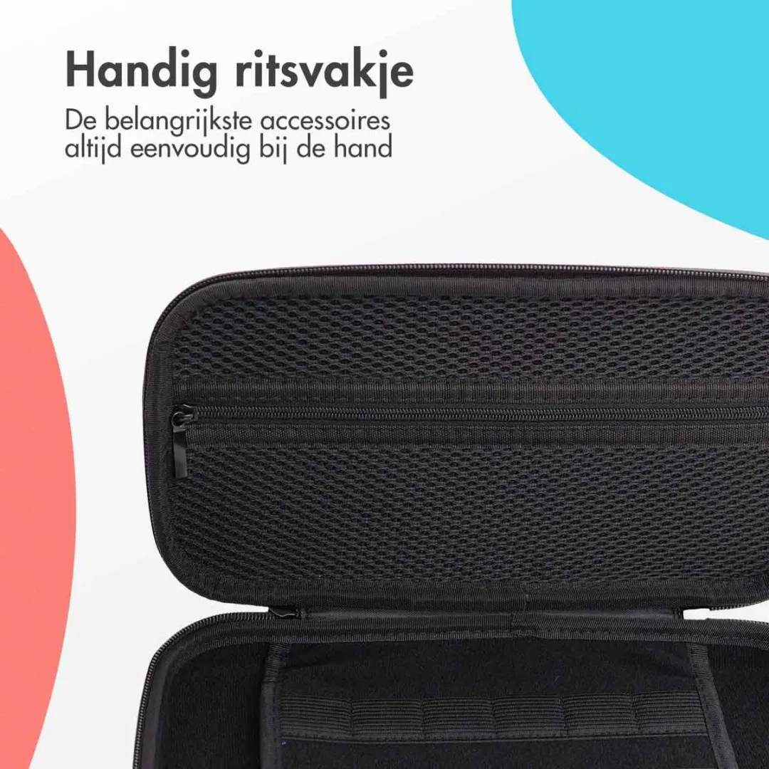 imoshion SH00083237 Hoes Nintendo Switch 2/OLED - Ritsvak & Handvat - Zwart