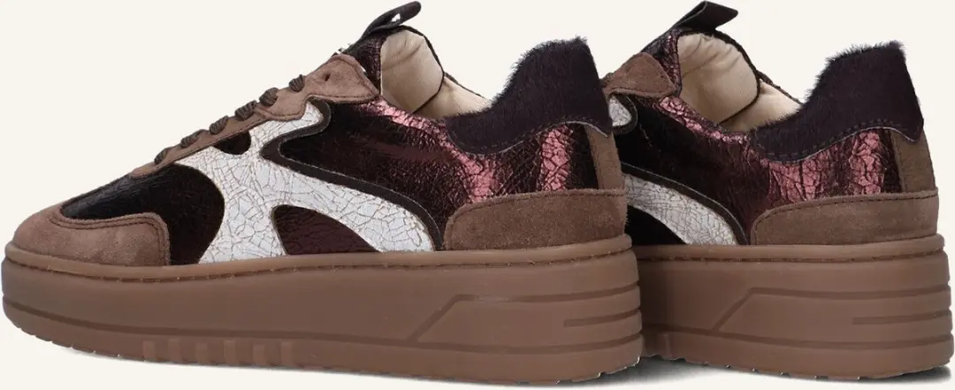 Haboob Aurelie Sneakers - Dames - Bruin - Maat 42 - afbeelding 4 van 6