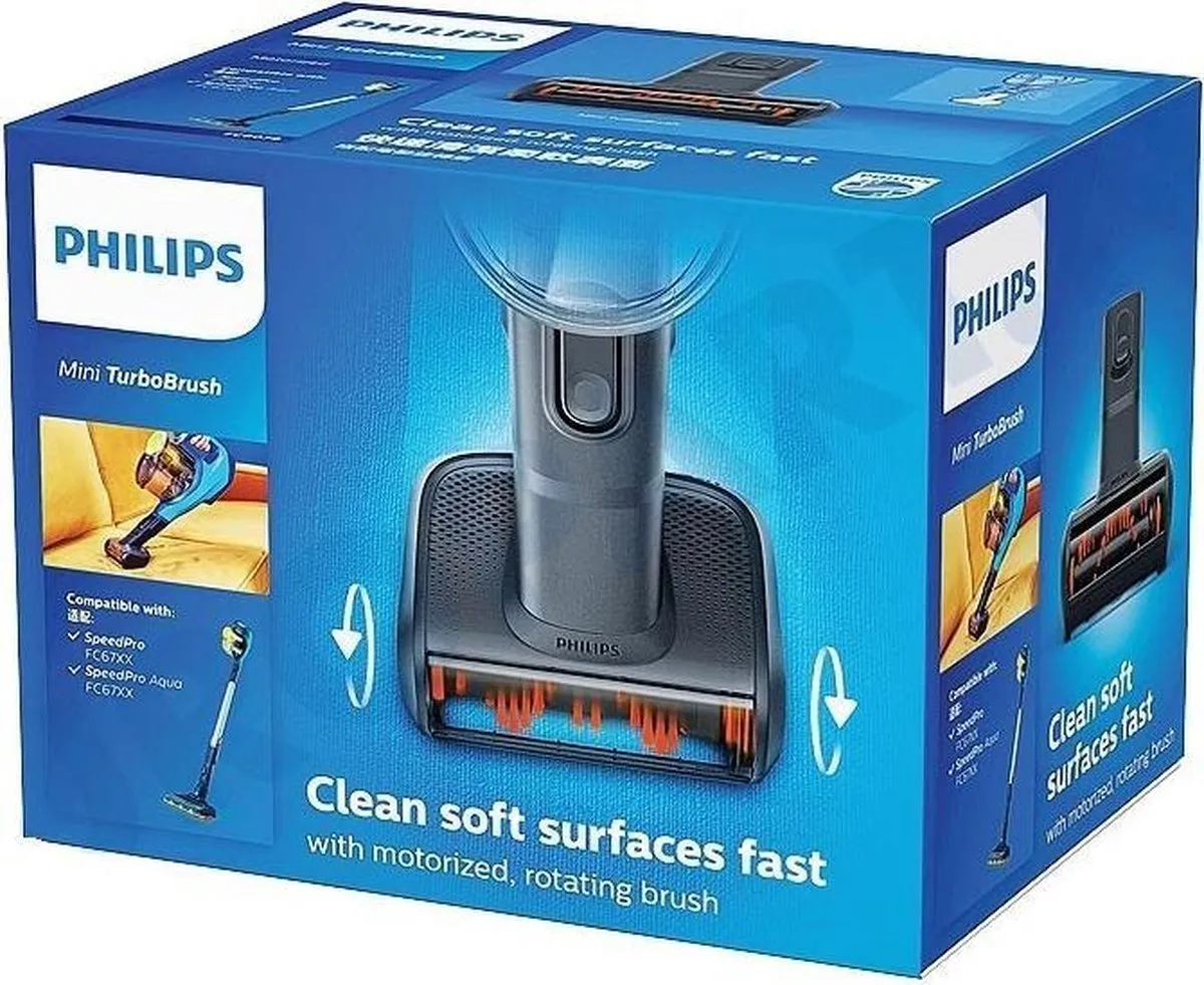 Philips Turbo-miniborstel FC8079/01 - SpeedPro Opzetstuk