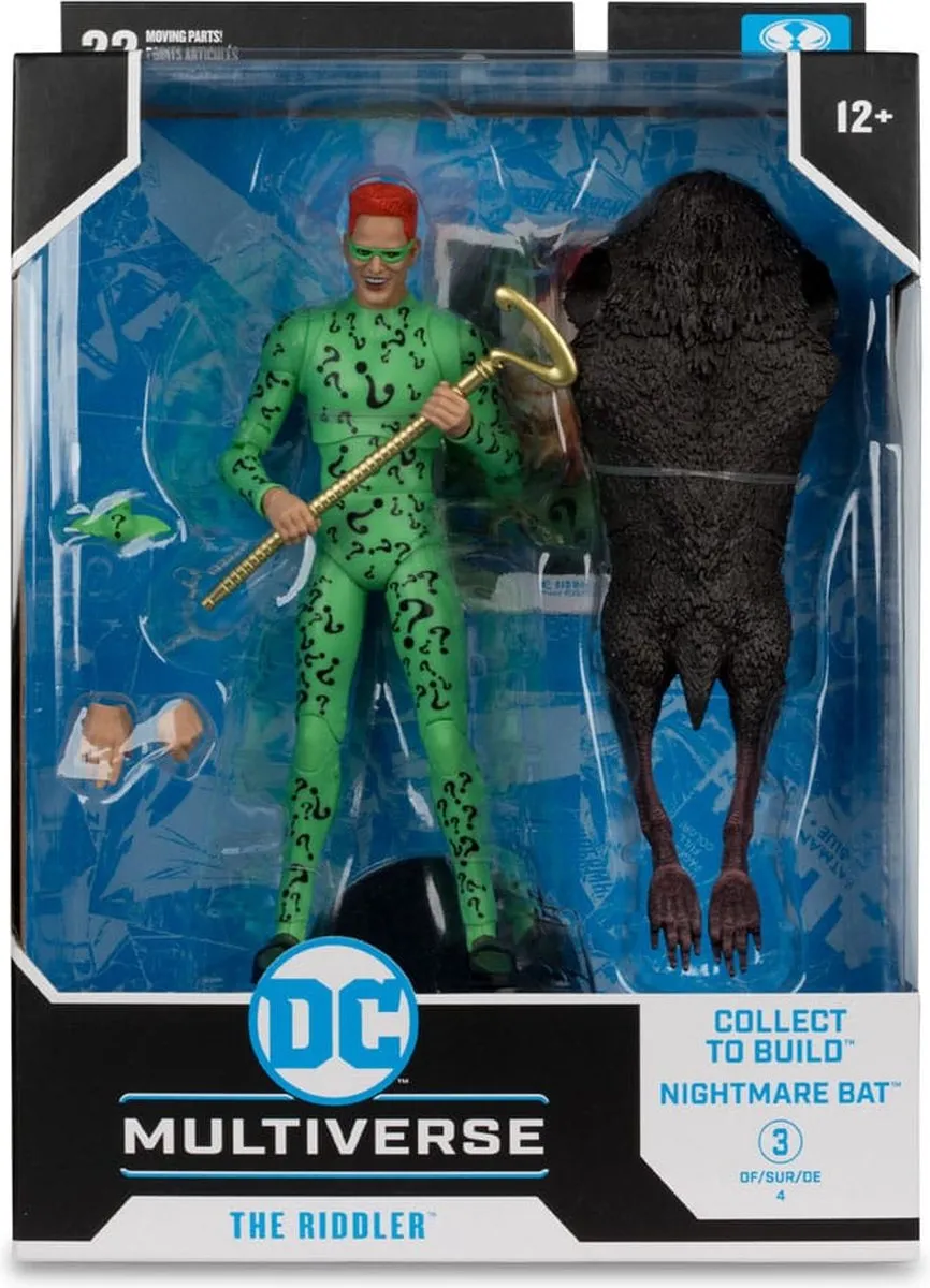 McFarlane Toys DC Build A Megafig Riddler - 18cm - Groen