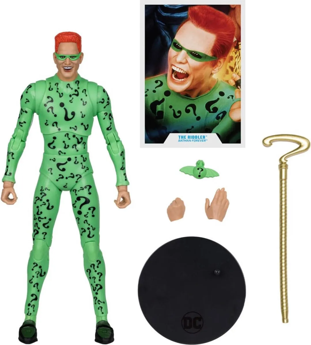 McFarlane Toys DC Build A Megafig Riddler - 18cm - Groen