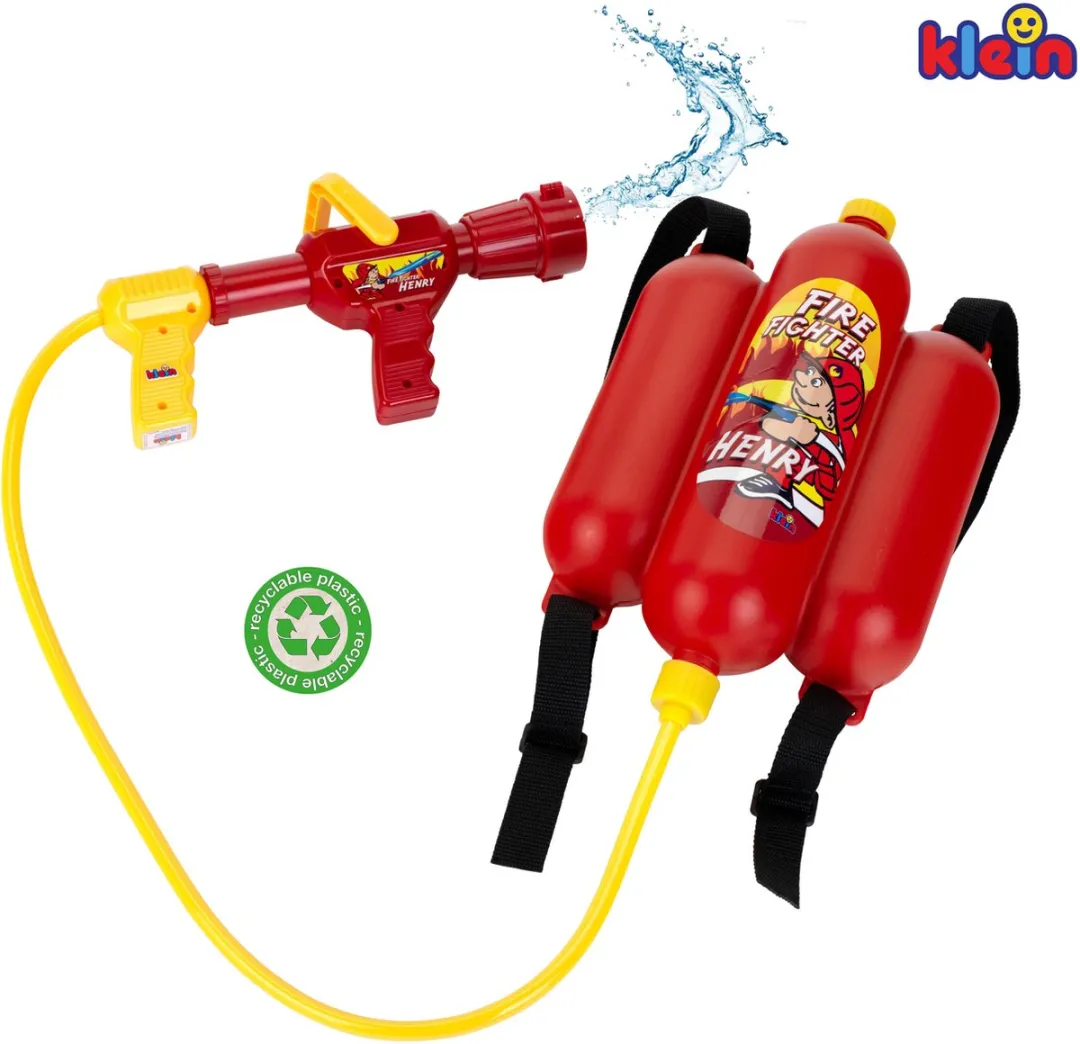 Klein Toys Brandweerspuit 2L - Rood/Geel/Zwart