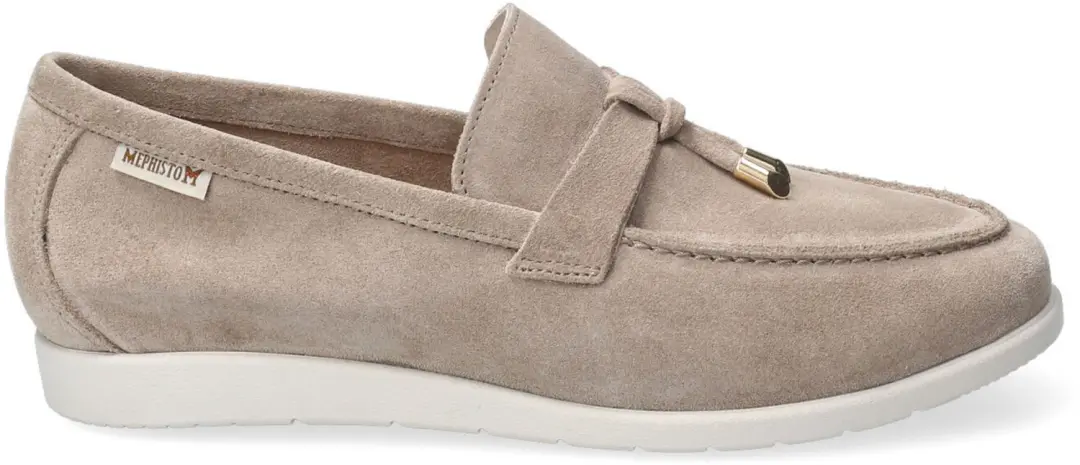 Mephisto VALENZA 9837 dames instappers taupe maat 38