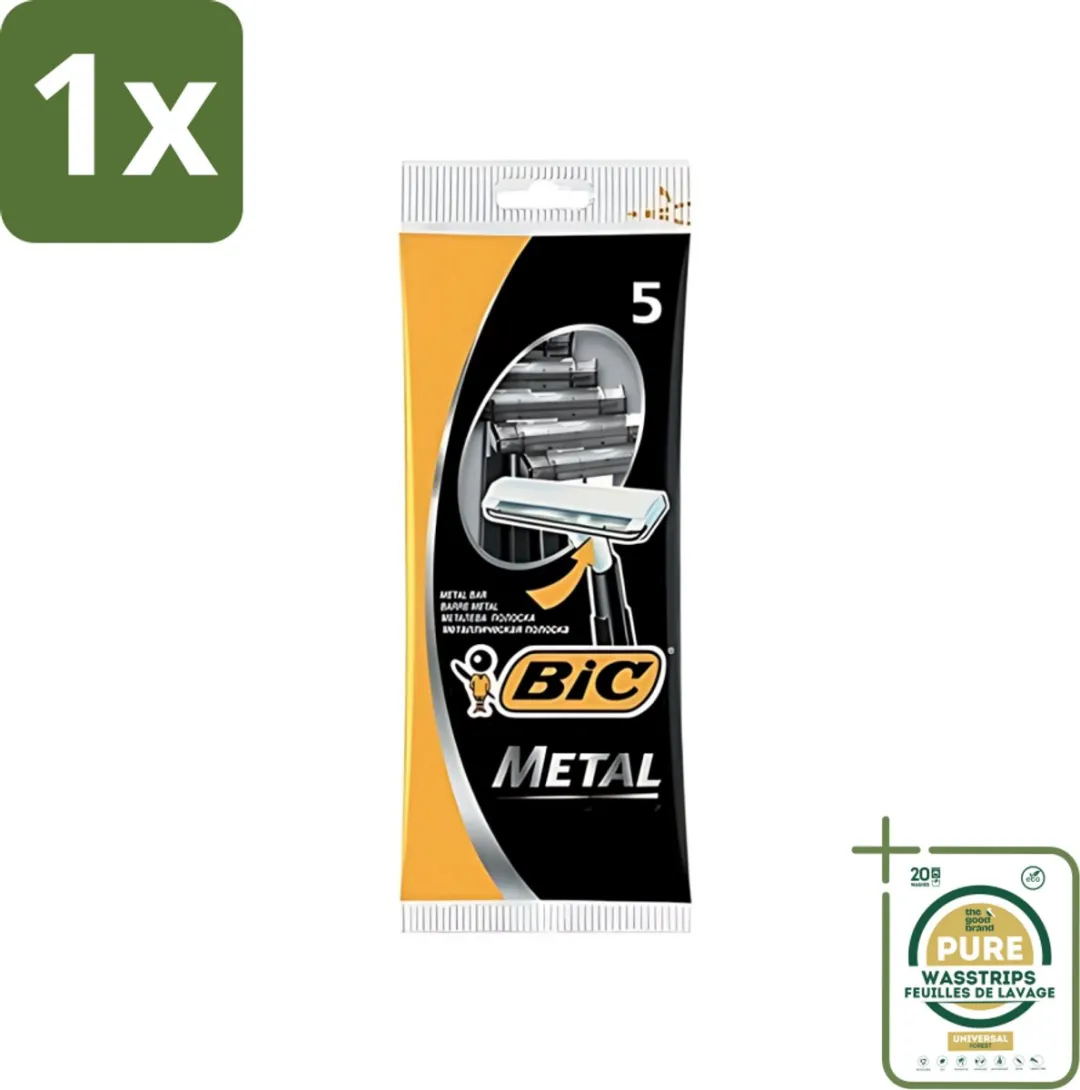 Bic Metaal Wegwerpmesjes 5 Stuks