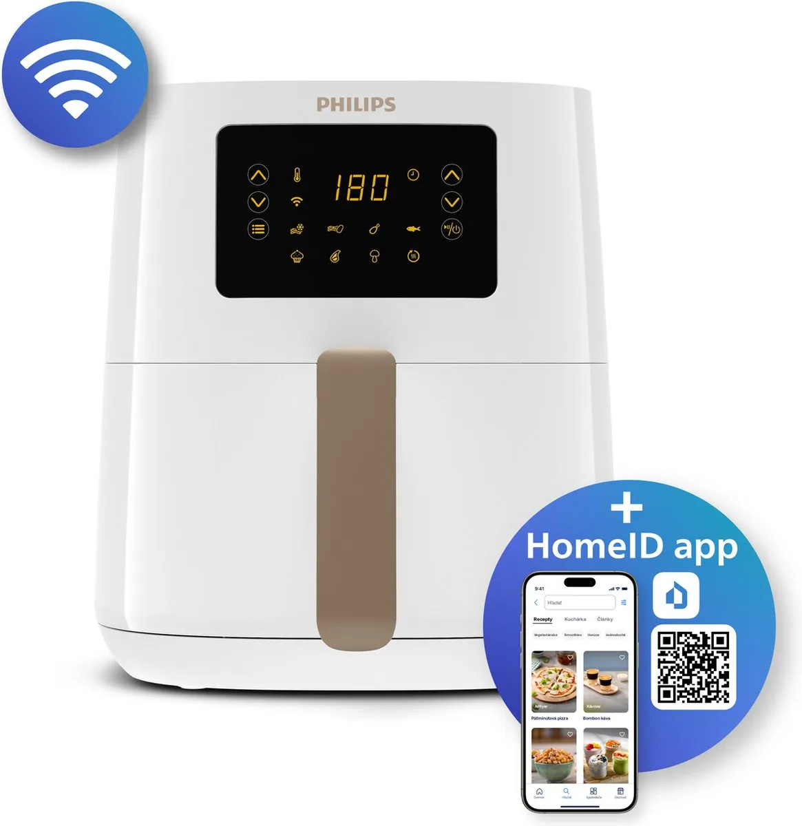 Philips 5000 Series HD9255/30 Heteluchtfriteuse 4.1L