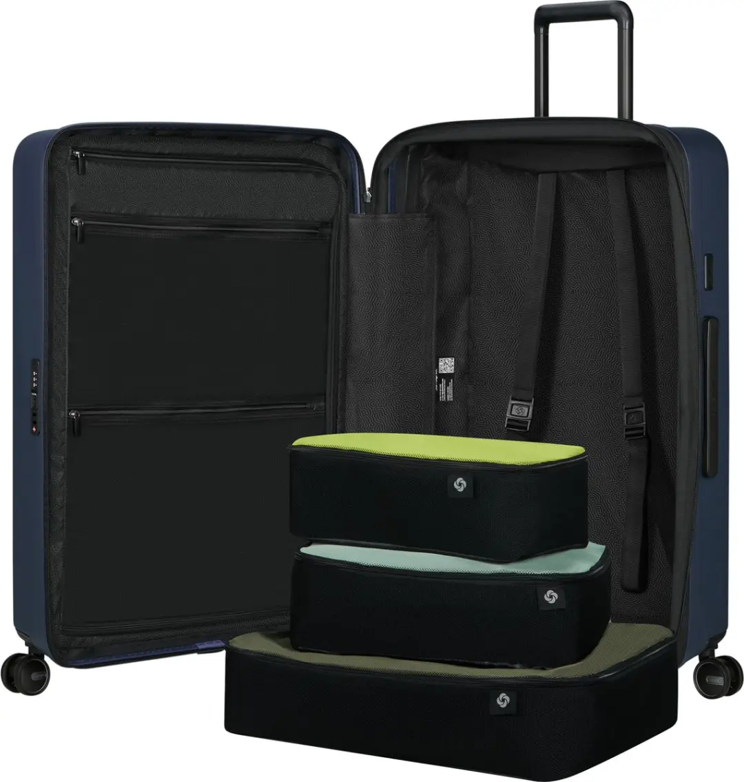 Samsonite Restackd Spinner Koffer 75cm - 109L - Midnight - afbeelding 6 van 6