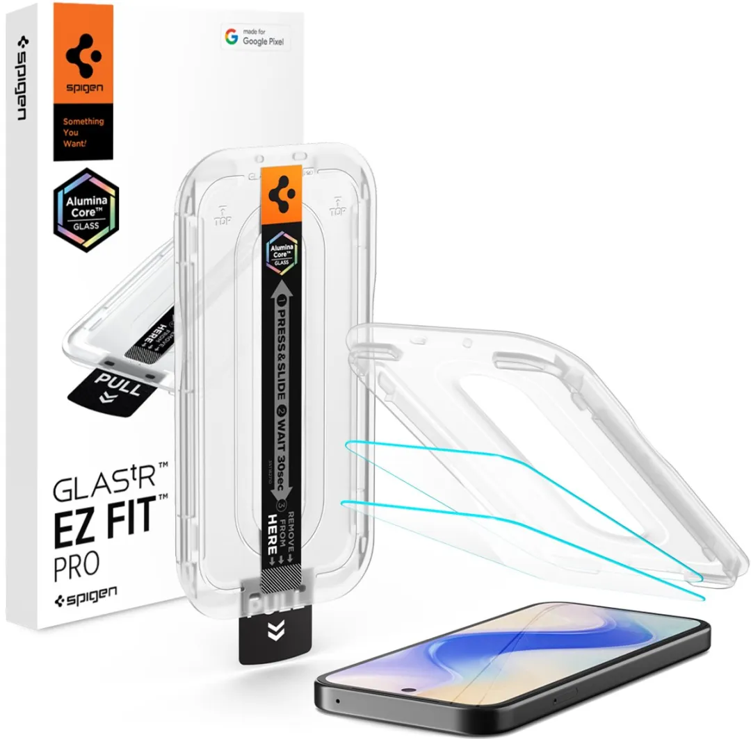 Spigen GLAStR EZ Fit Screenprotector Pixel 10a - 2 Stuks