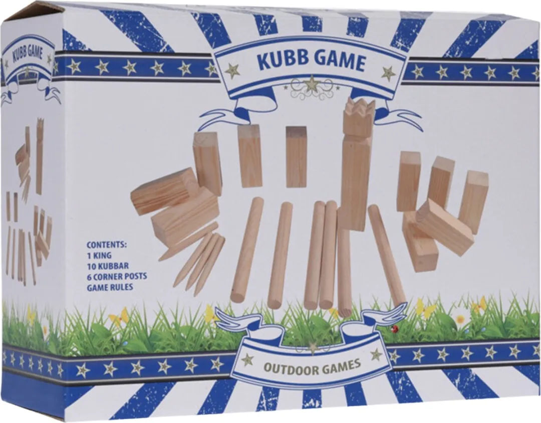 Outdoor Games Kubb-Spel - 21-delig - afbeelding 6 van 6