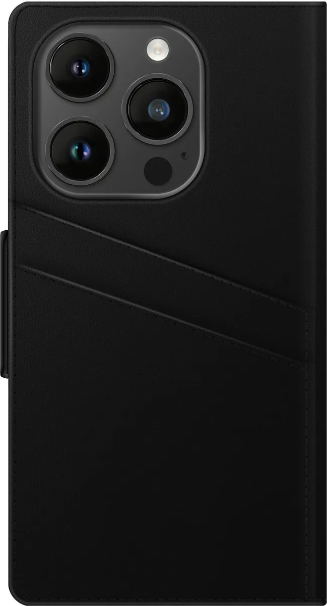 iDeal of Sweden Atelier Wallet Apple iPhone 14 Pro Intense Black - afbeelding 2 van 6
