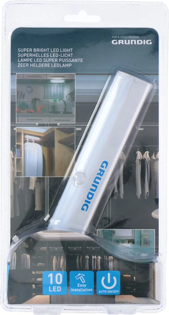 Grundig LED Balk 10 Lichtpunten Koel Wit 10000K