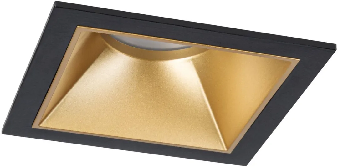 Paulmann LED-inbouwlamp 3-Step-Dim Coin 6W 470lm - Zwart/Goud - 2700K